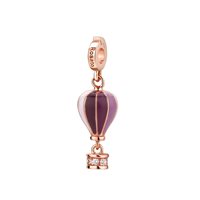 Charm Rosato Donna Storie in Argento RZ204
